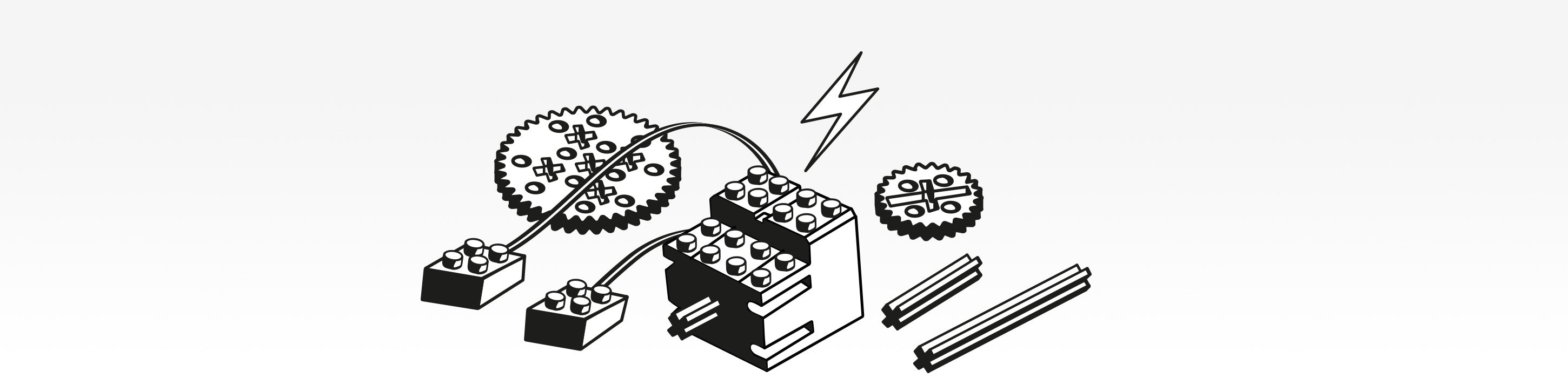 Lego technic outlet electric parts