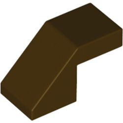 LEGO roof stones (modified) - 2 x 1 with an excerpt (without knob, 45 °)