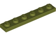 LEGO Platten (standard) - 1 x 6