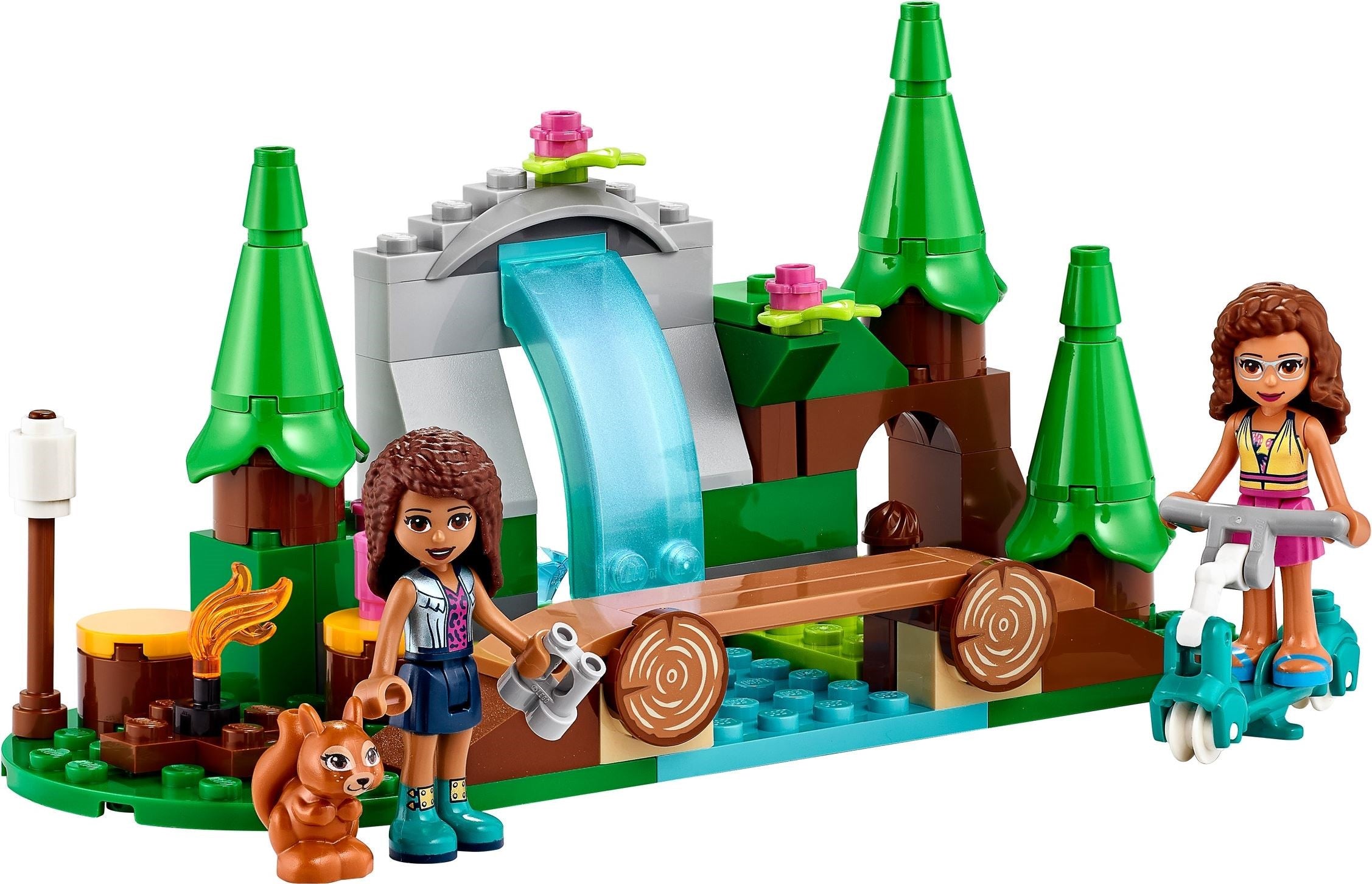 LEGO® Wasserfall im Wald