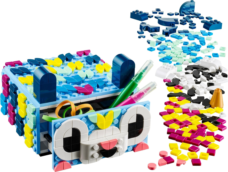 LEGO® Tier-Kreativbox mit Schubfach