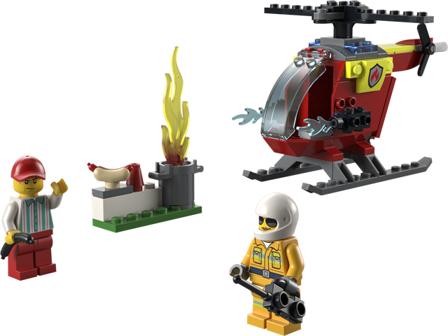 LEGO® Fire Brigade helicopter