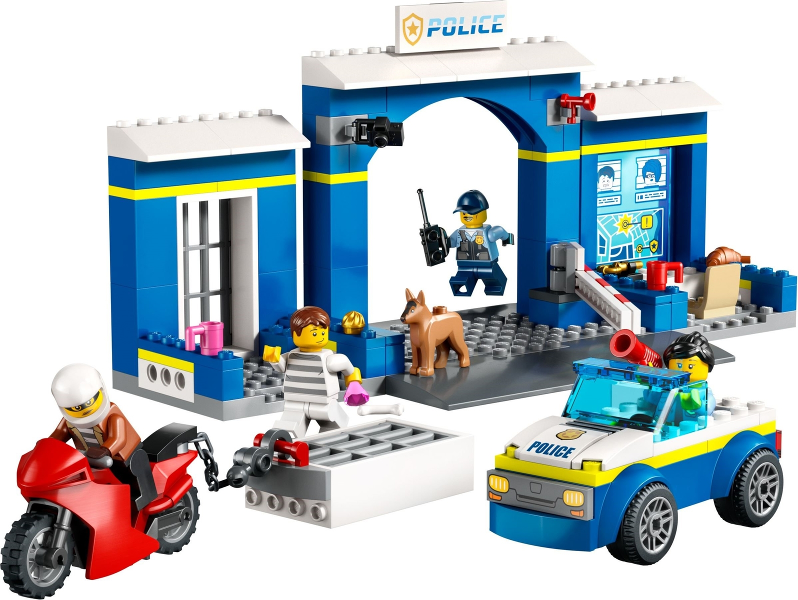 LEGO® outbreak from the police station