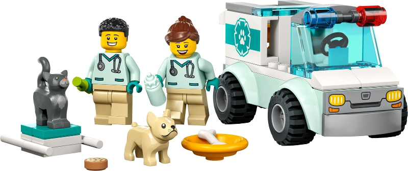 LEGO® Tierrettungswagen