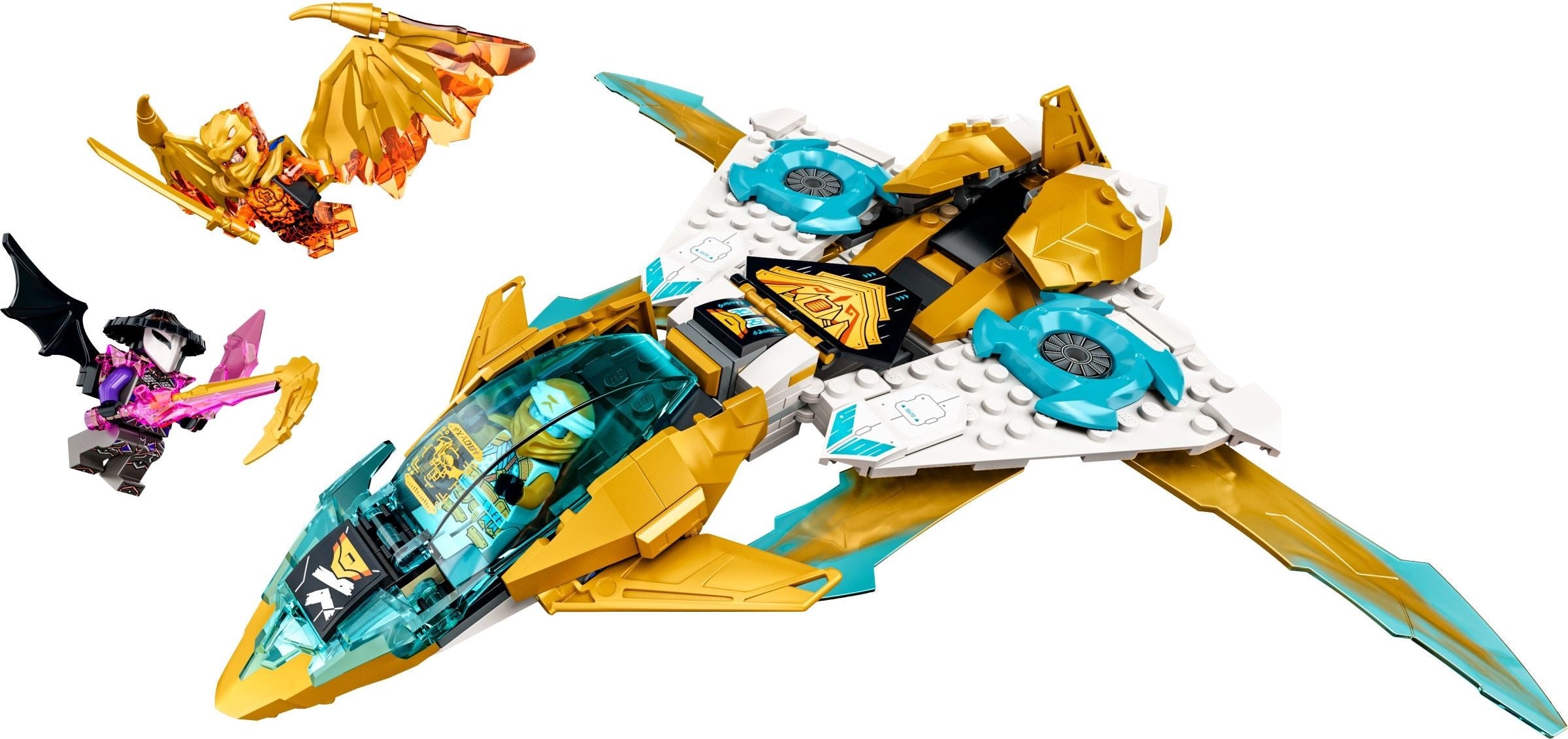 LEGO® ZANES Gold Dragon Jet