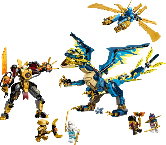 LEGO® Kaiserliches Mech-Duell gegen den Elementardrachen