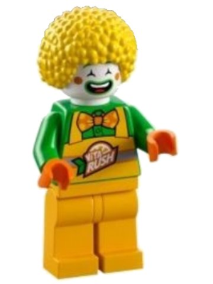 LEGO City Minifigure - Citrus of the clown (yellow hair)