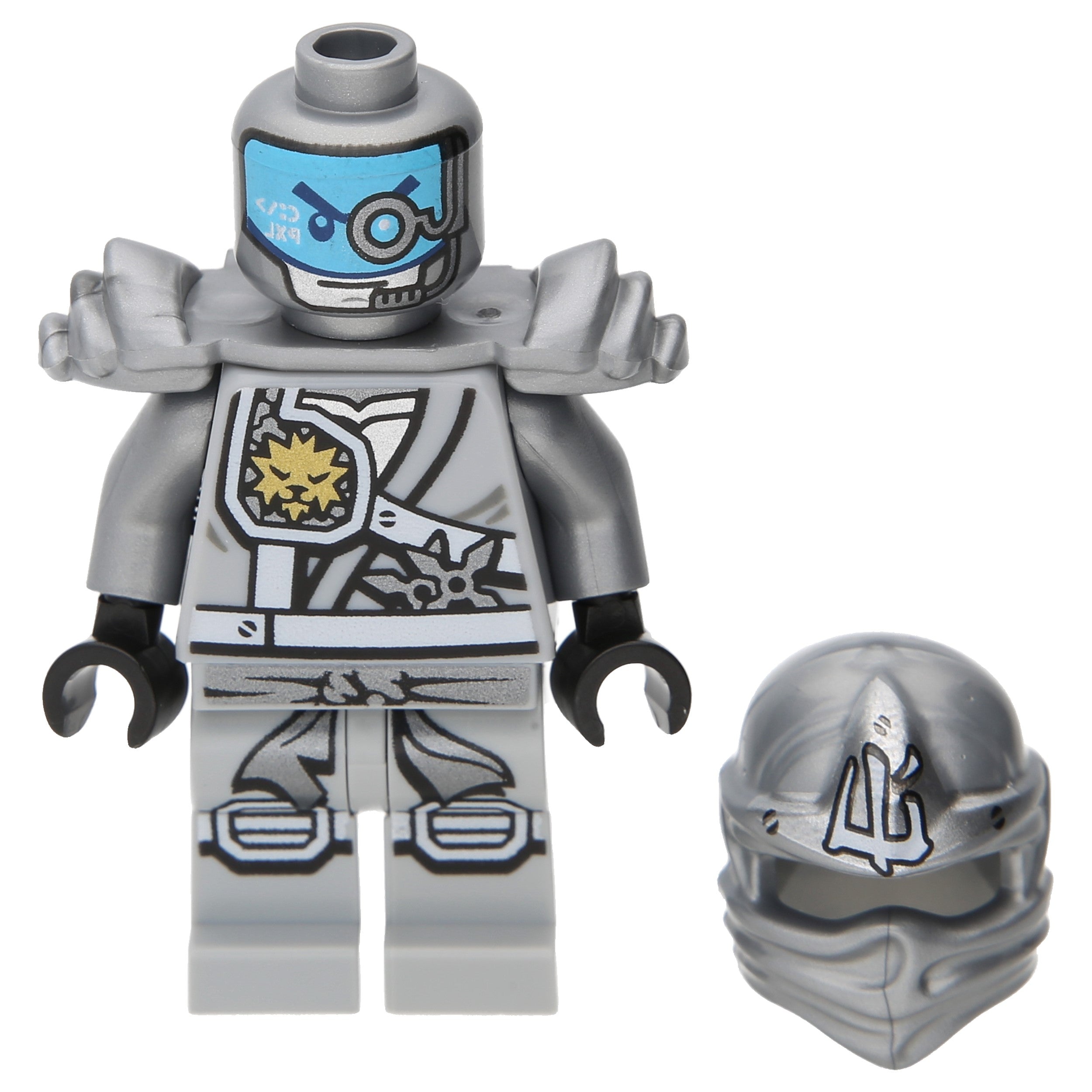 LEGO Ninjago Minifigures Titan Ninja Zane with sword sheath