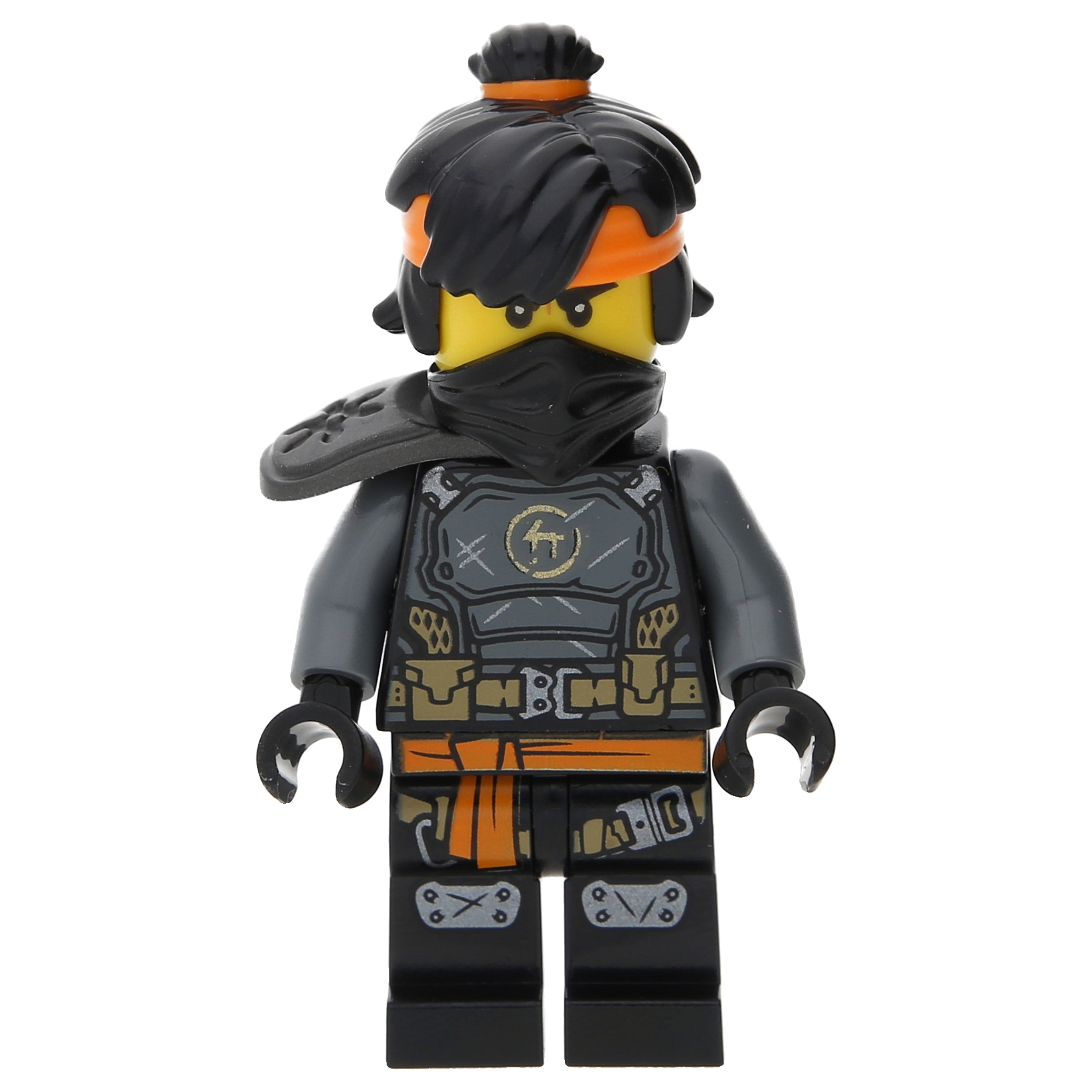 Lego Ninjago Minifigures - Cole with mask and bandana (secret in depth)