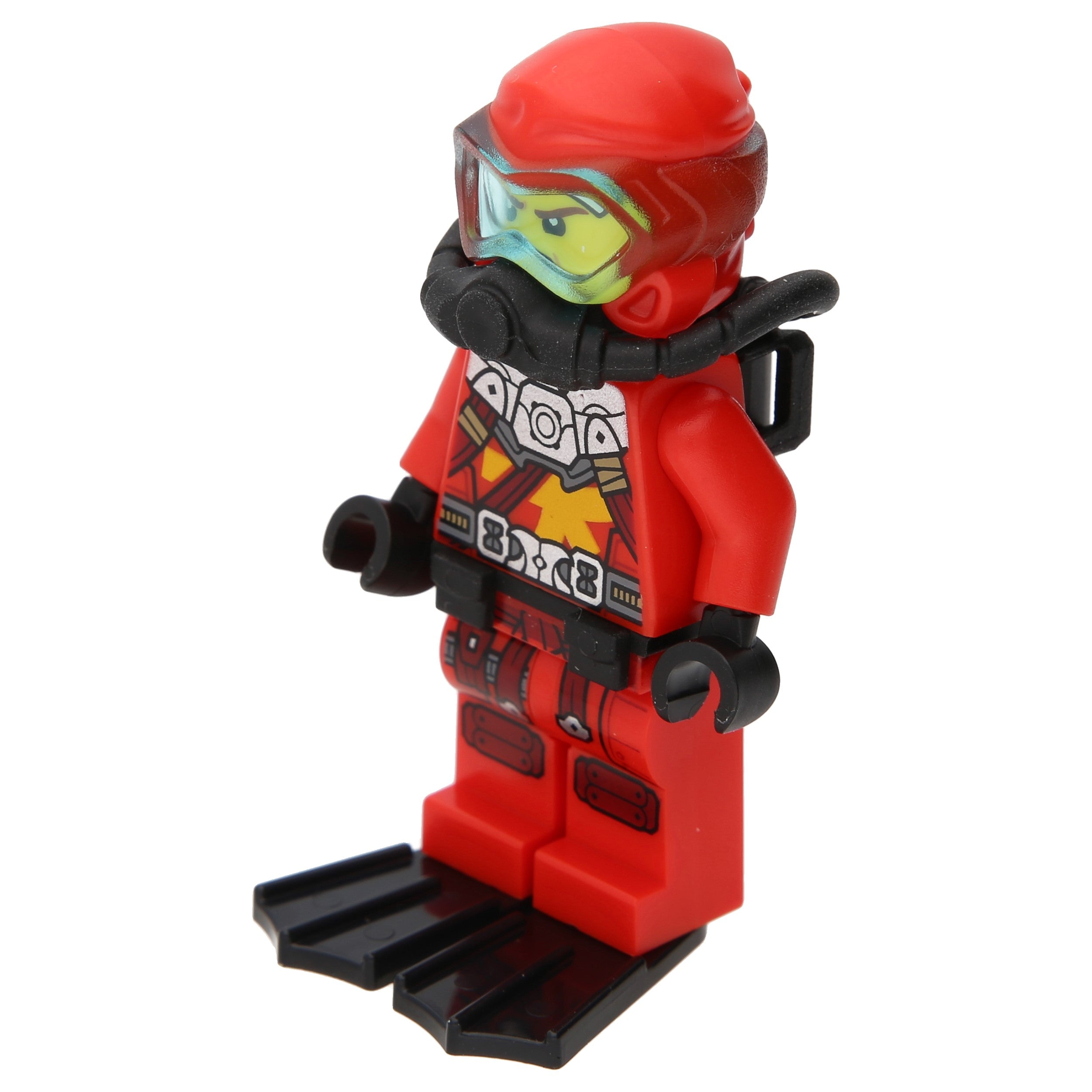 Lego Ninjago Minifigur - Kai with diving suit (secret of depth)