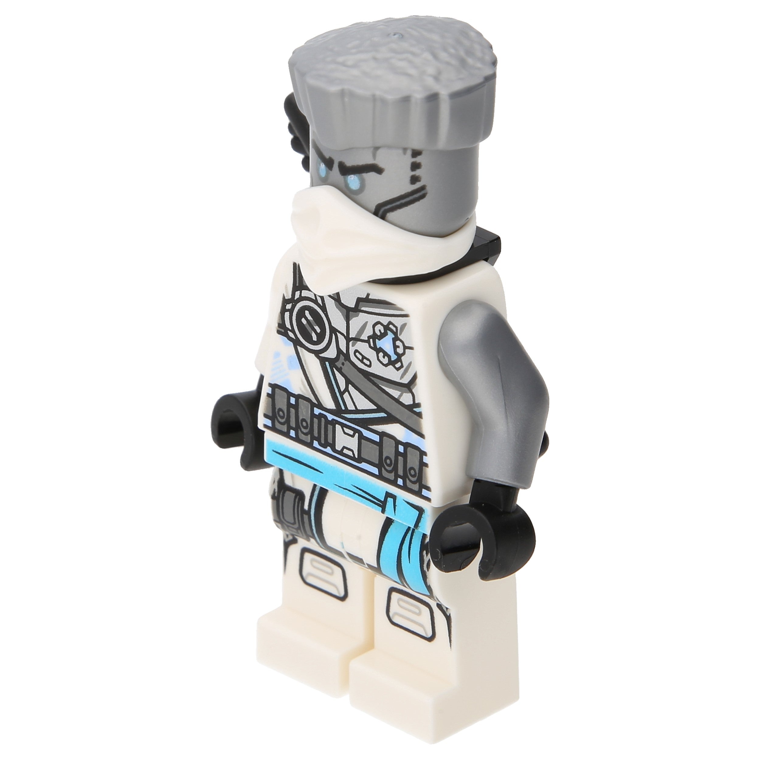 LEGO Ninjago Minifiguren – Zane mit Maske Köcher und Haaren (Geheimnis der Tiefe)