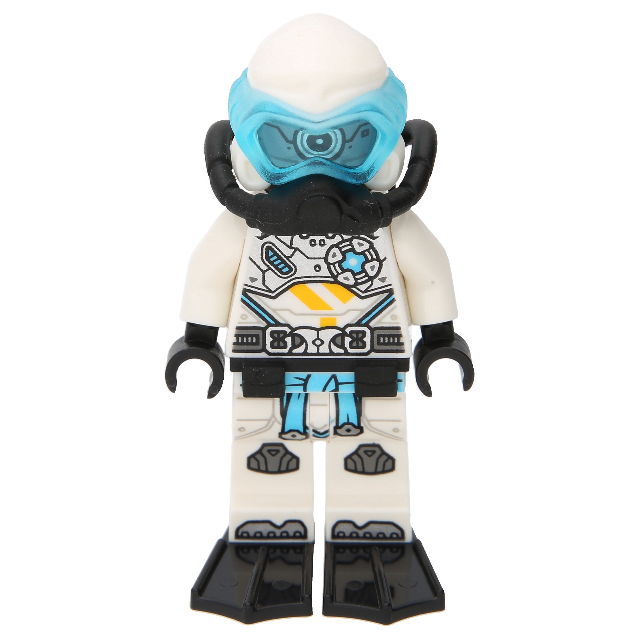 Lego Ninjago Minifigures - Zane in a diving suit (secret of depth)