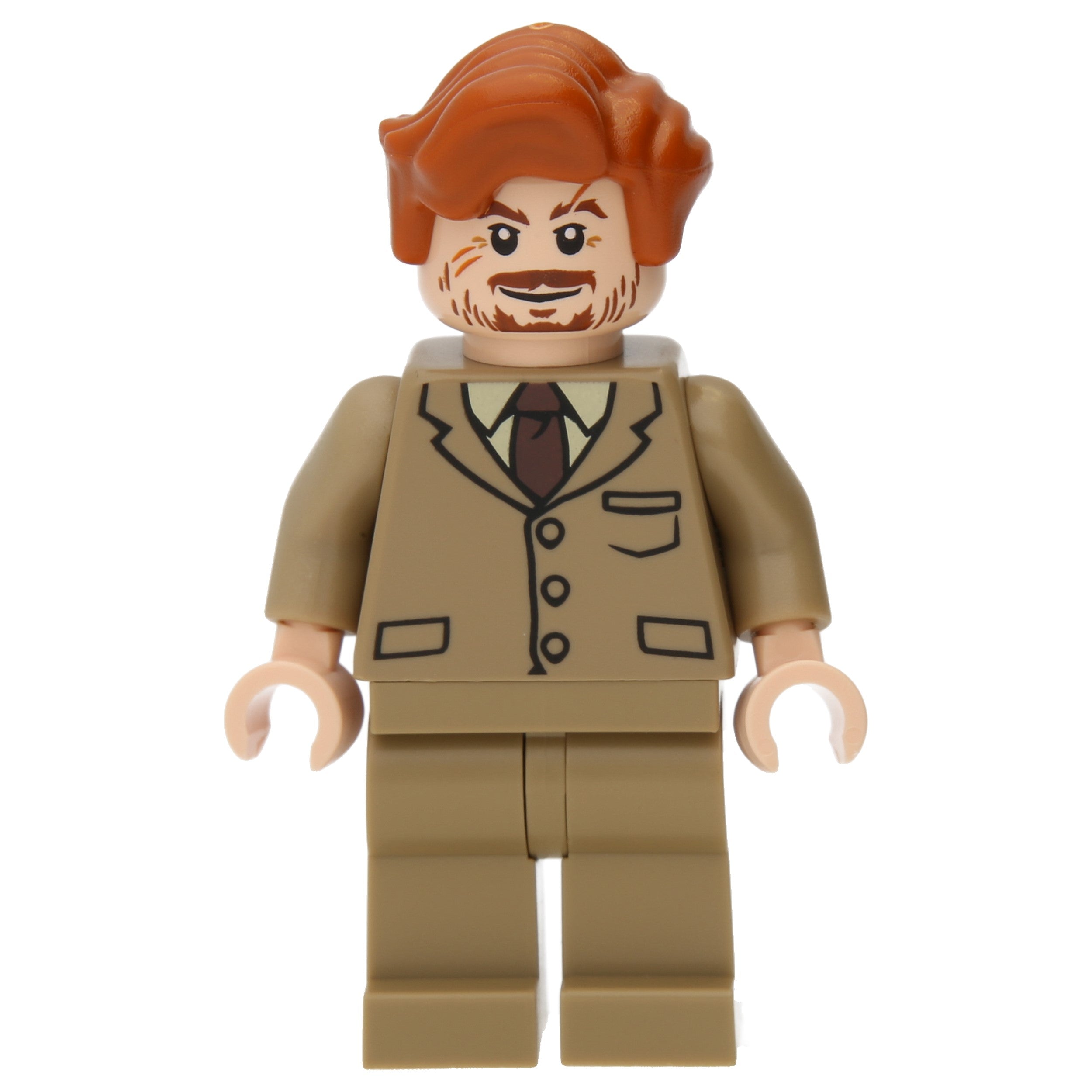 LEGO Harry Potter Minifigur - Remus Lupin (dunkelbeiger Anzug)