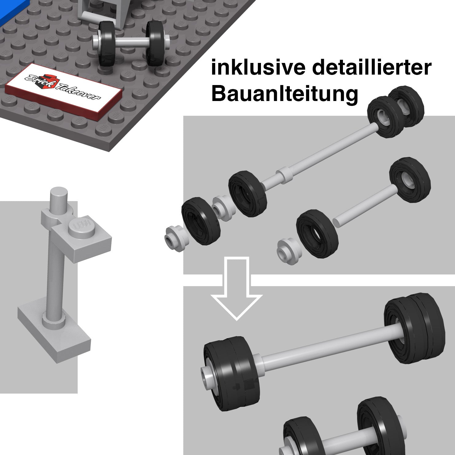 LEGO kits - gym (BTO)