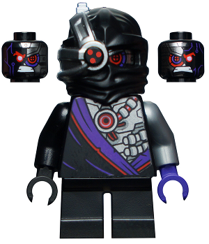 Lego Ninjago Minifigure - Nindroid with short legs (Legacy)