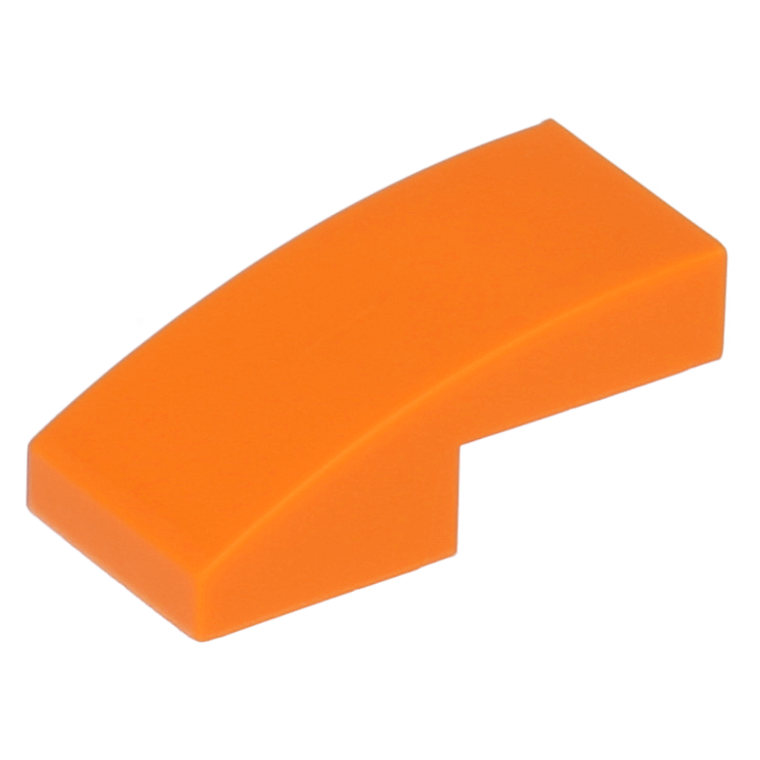 LEGO roof stones (modified) - 1 x 2 (rounded)