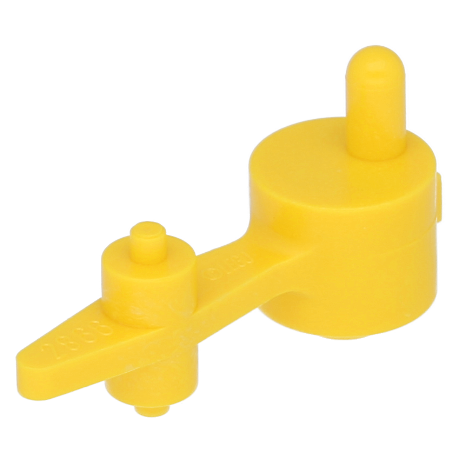 LEGO Züge - Weichensteller Stellhebel (gelb)