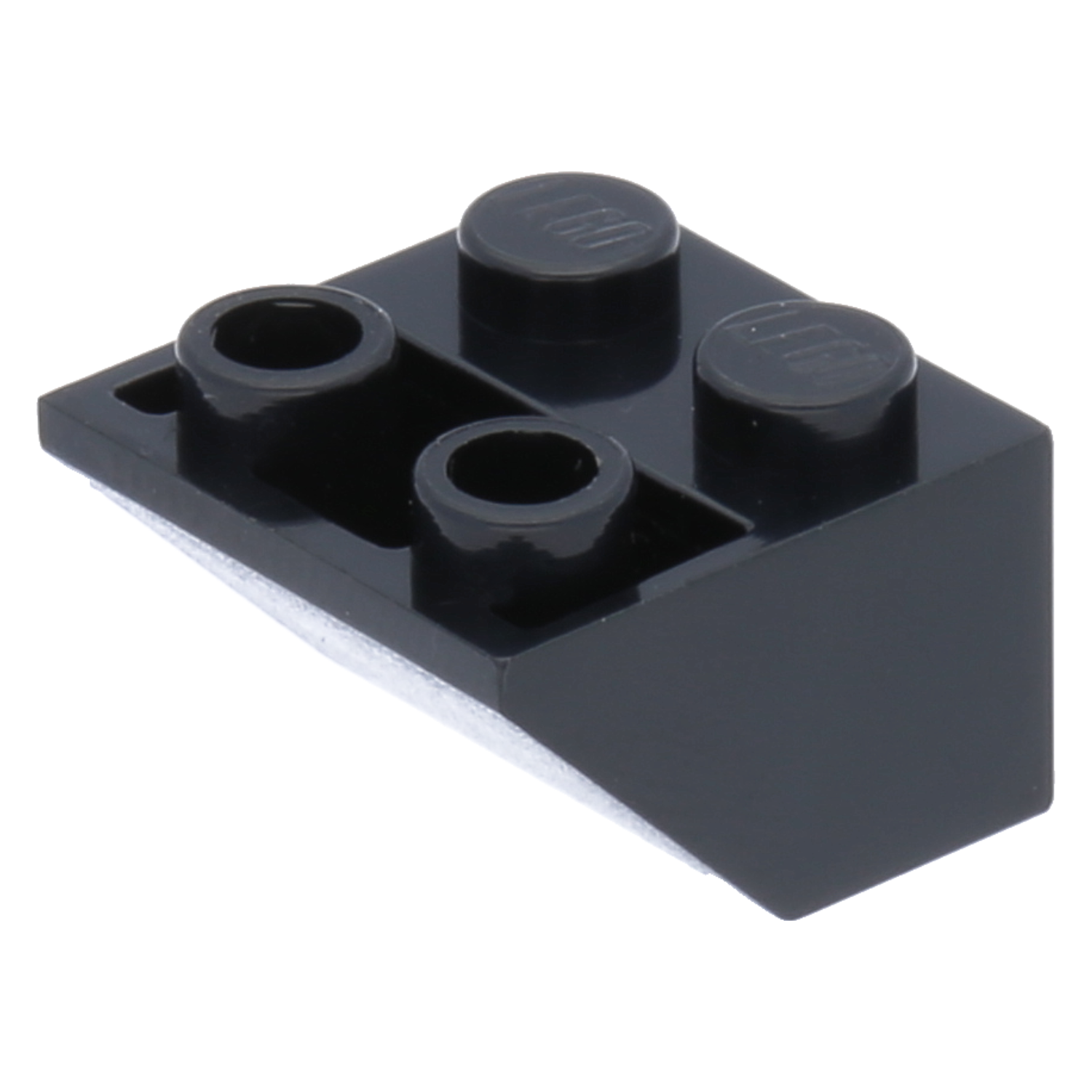 LEGO roof stones (modified) - slanted 45 degrees, 2 x 2, flat underside