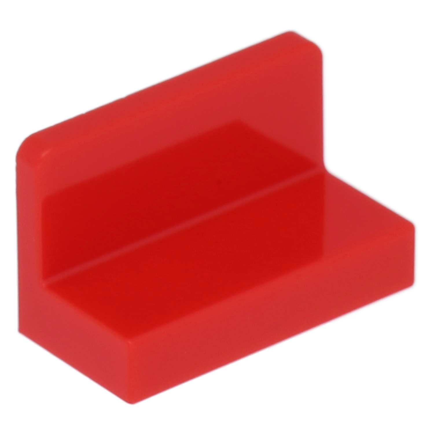 Lego plates (modified) - plate 1 x 2 x 1 with rounded corners