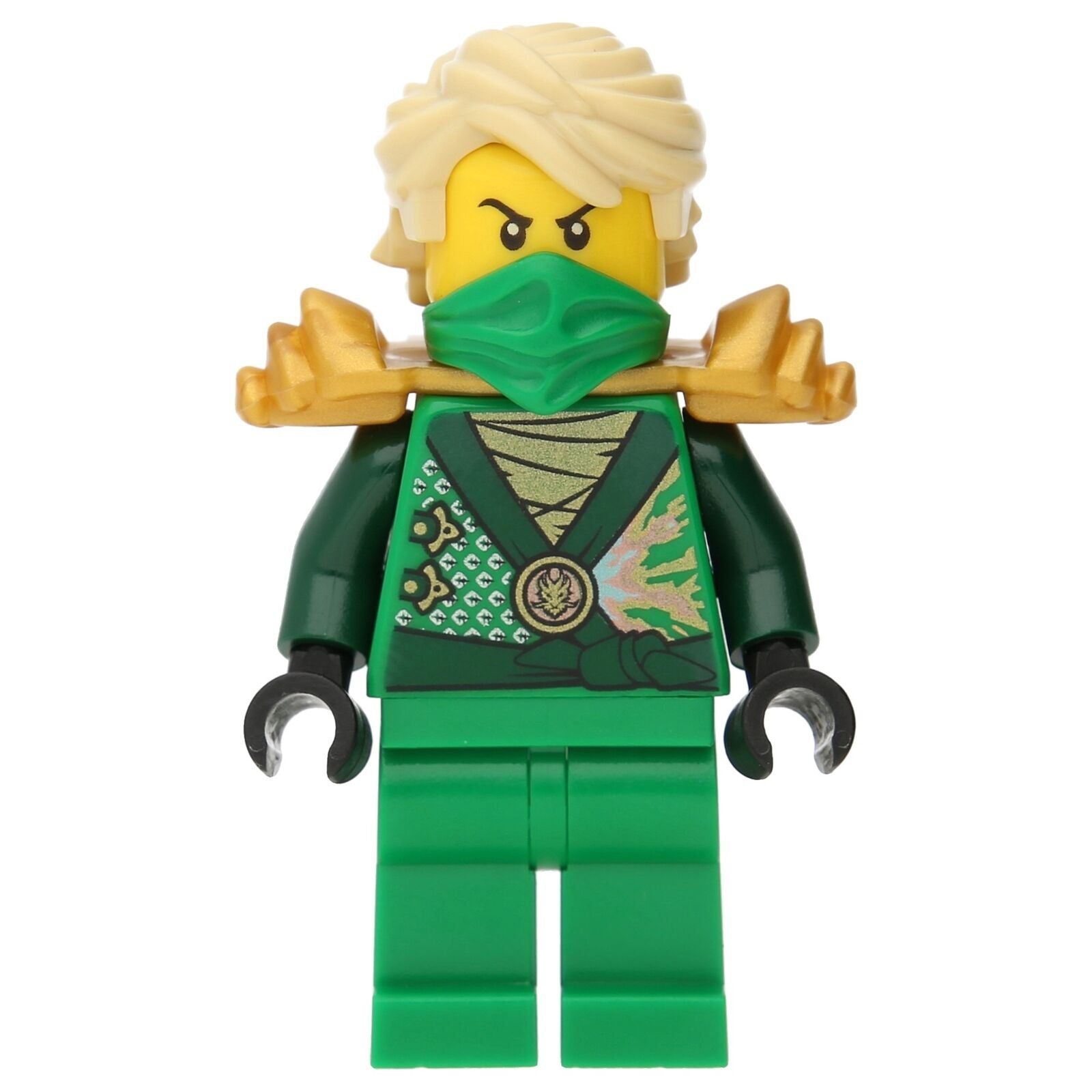 Lego Ninjago Minifigur - Lloyd with golden shoulder armor (rebooted)