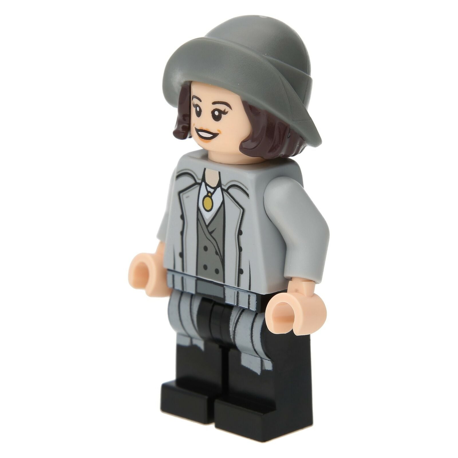 Lego Fantastic Beast Mini -figure - Tina Goldstein (light gray raincoat)