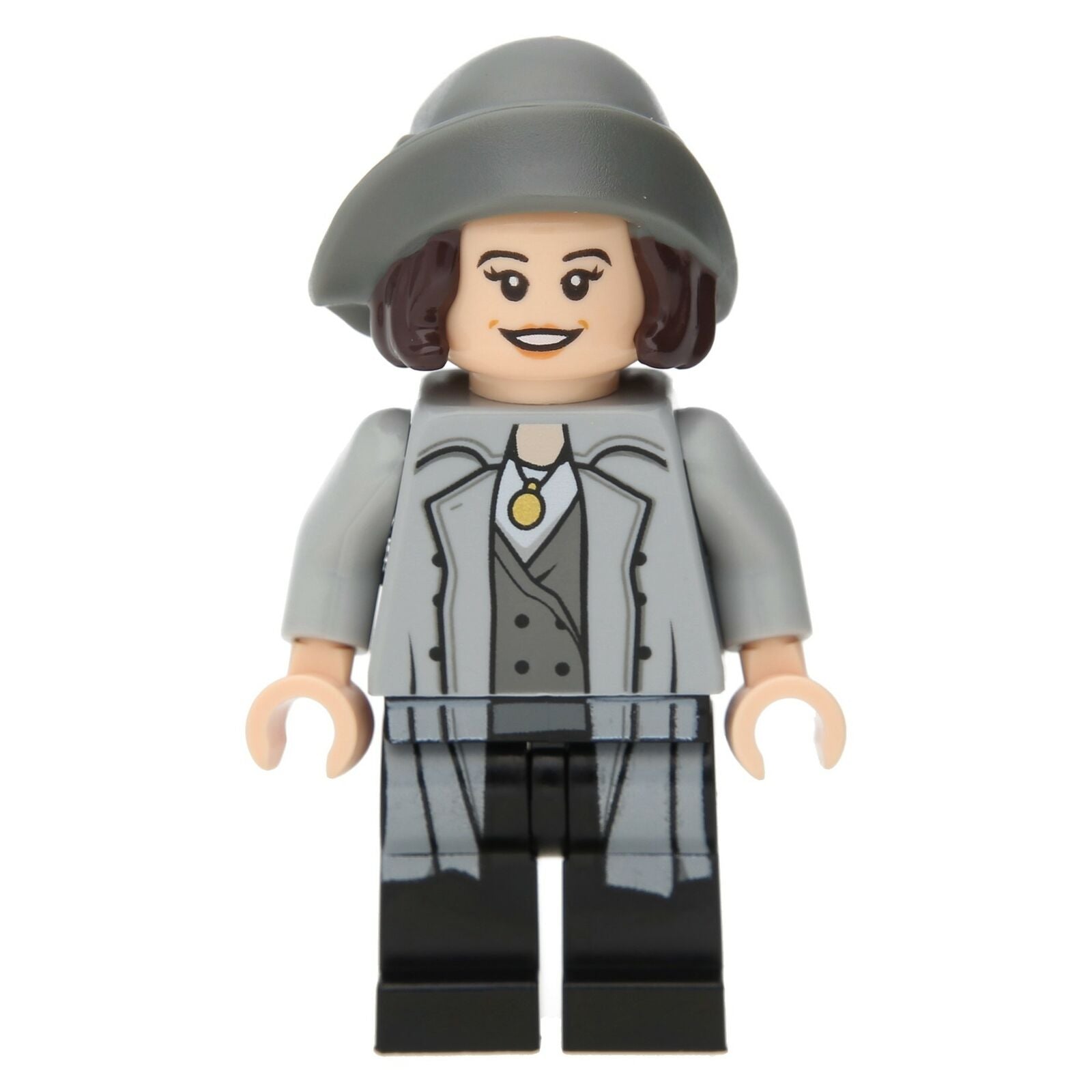 Lego Fantastic Beast Mini -figure - Tina Goldstein (light gray raincoat)