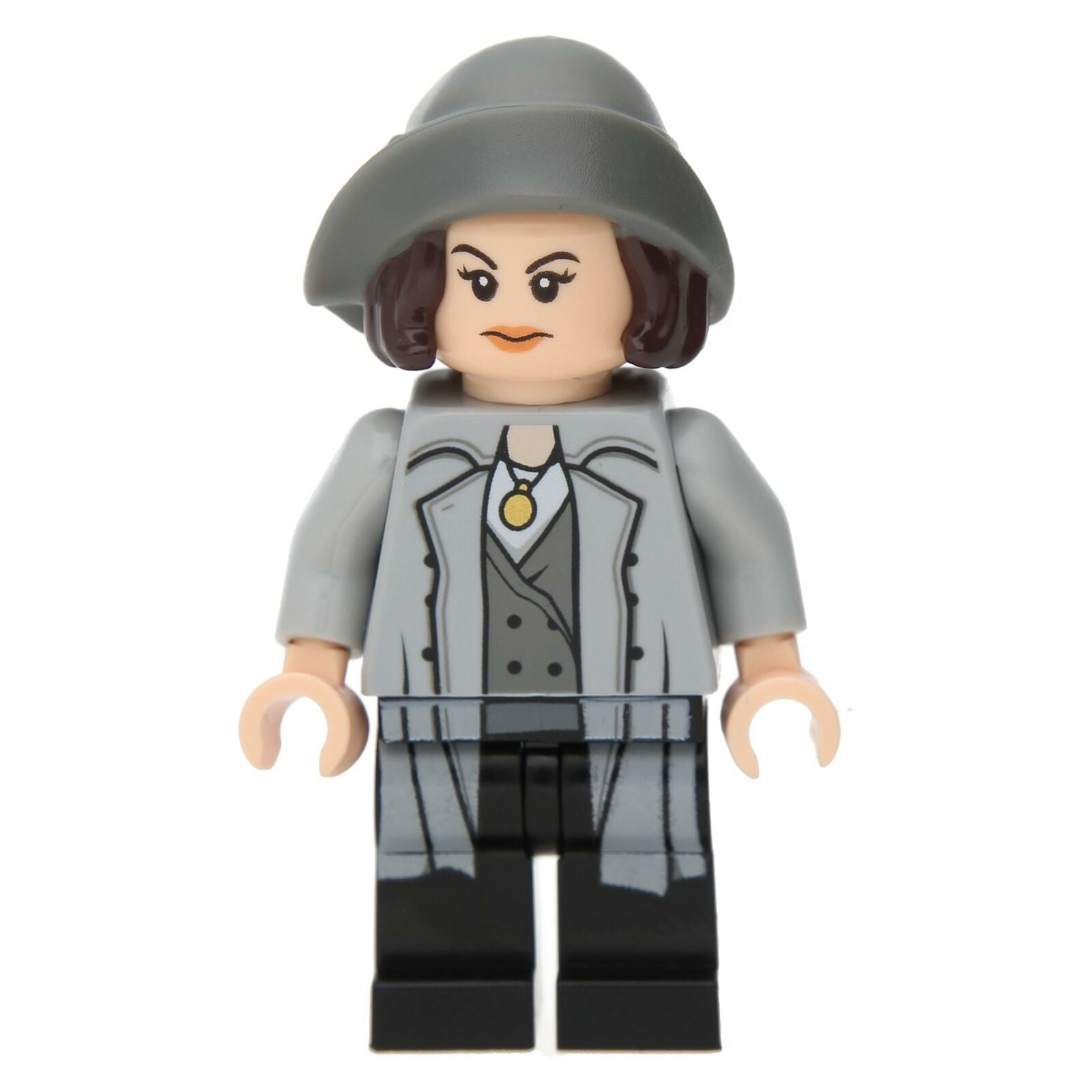 Lego Fantastic Beast Mini -figure - Tina Goldstein (light gray raincoat)